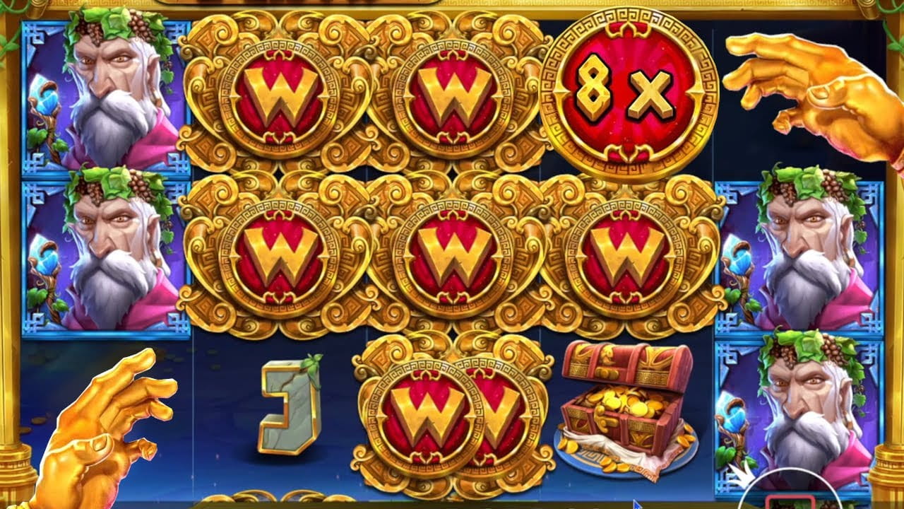 The Hand of Midas gameplay &mdash; mano dorada gigante 1x3 apareciendo sobre rodillo con monedas doradas Pin Up Chile